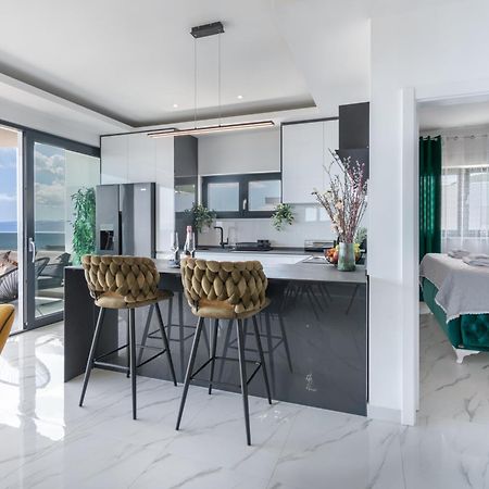 شقة Lux Penthouse Panoramic View With Jacuzzi ماكارسكا المظهر الخارجي الصورة