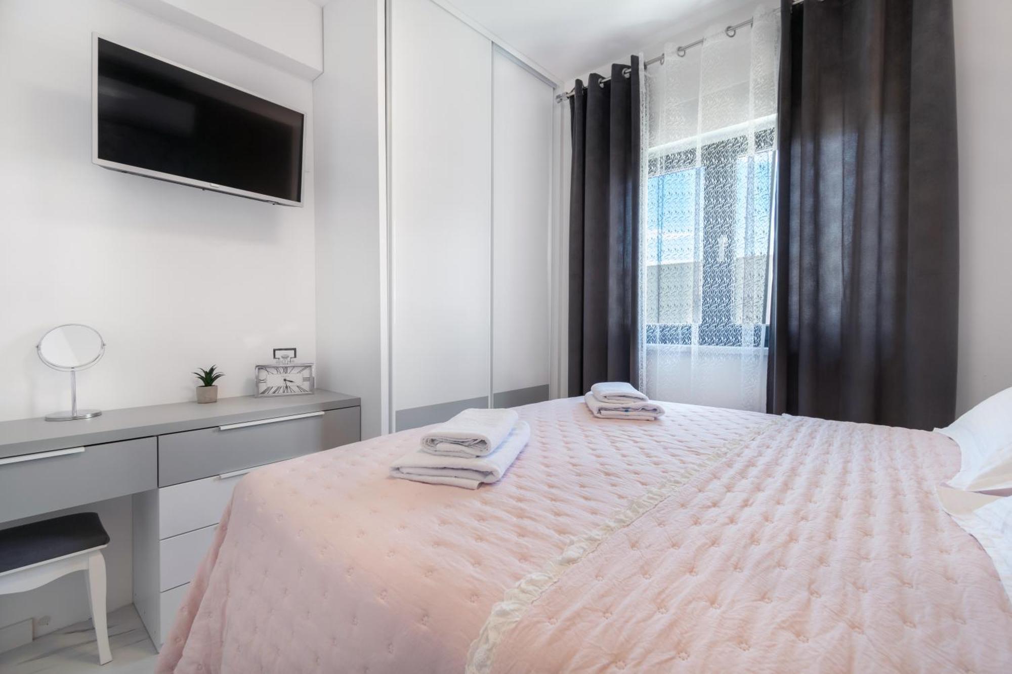 شقة Lux Penthouse Panoramic View With Jacuzzi ماكارسكا المظهر الخارجي الصورة