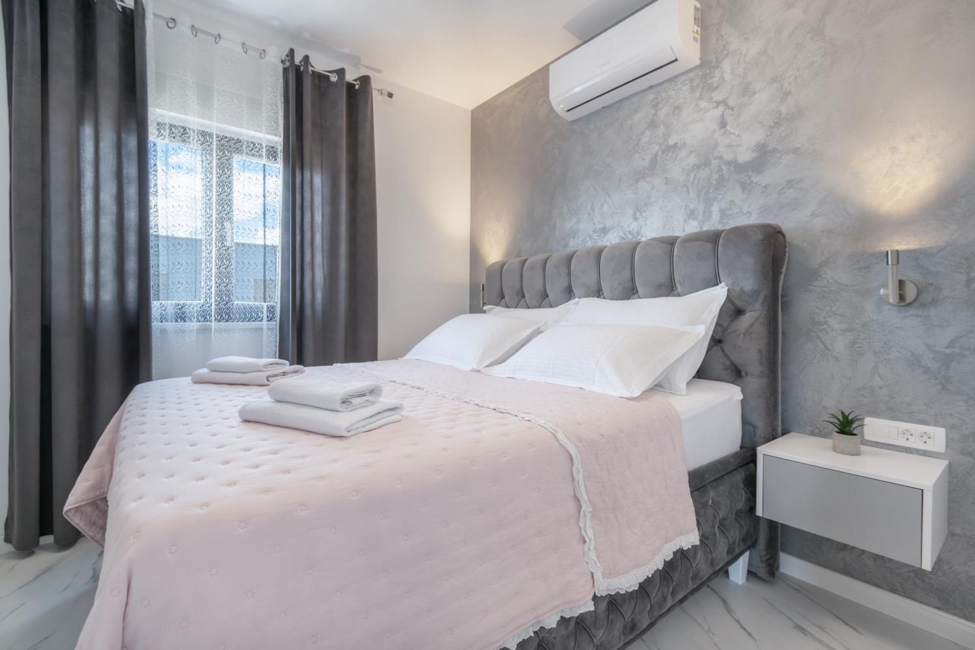 شقة Lux Penthouse Panoramic View With Jacuzzi ماكارسكا المظهر الخارجي الصورة